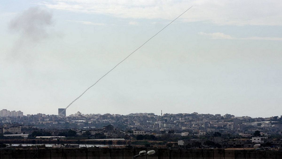 以色列总理本雅明·内塔尼亚胡声称巴勒斯坦发射了四千枚火箭弹