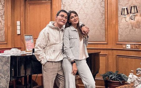 Otis Hahijary Unggah Foto Bareng Luna Maya, Warganet: Gak Pantes, Masa Tinggian Ceweknya