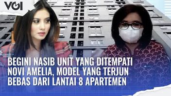 VIDEO: Begini Nasib Unit yang Ditempati Novi Amelia, Model yang Terjun Bebas dari Lantai 8 Apartemen