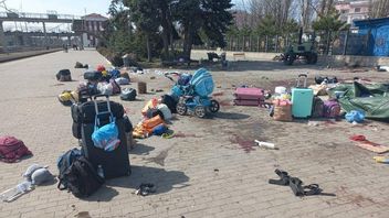  Rudal Rusia Tewaskan Puluhan Pengungsi di Stasiun Kereta Kramatorsk, Menlu Ukraina: Ini Pembantaian yang Disengaja