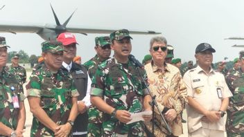 KSAU Sambut Satgas Merah Putih II Usai Sukses Kirim Logistik ke Gaza