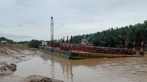 IKN Nusantara Dikebut Jokowi, Pelabuhan Sepaku Sibuk Bongkar Muat Material dan Logistik