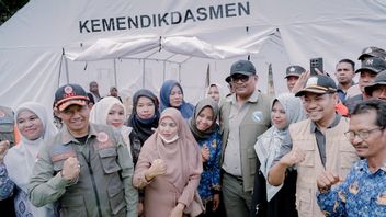 Vérification des progrès de la réhabilitation et de la reconstruction, chef de la BNPB et chef de la police d'inspection de l'est et du nord de l'Aceh