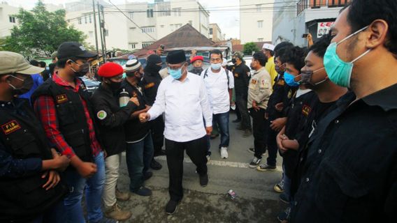 700 Laskar Forum Islam Bersatu Gerilya Cari Suara Buat Akhyar Nasution di Pilkada Medan