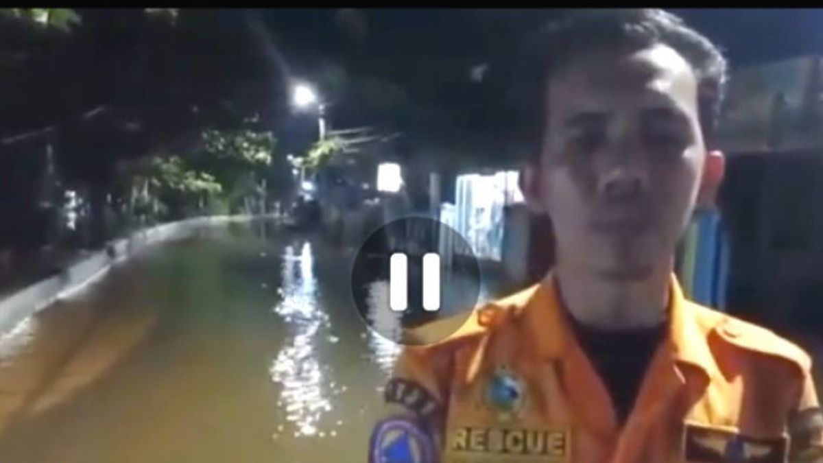 L’eau De La Rivière Commence à Déborder, Banjarmasin Se Prépare à La Catastrophe