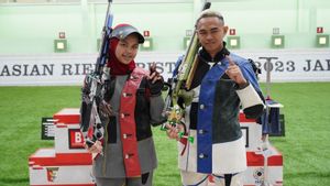 Bikin Bangga, Debut Audrey-Afif Hasilkan Emas Kedua di Piala Asia Rifle/Pistol 2023