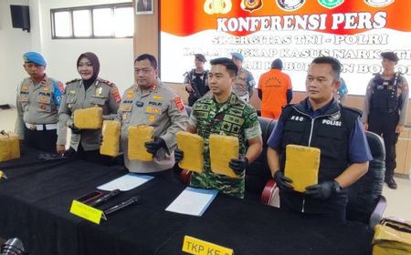 6,5 Kg Ganja Modus Pengiriman Ekspedisi Gagal Diselundupkan di Bogor