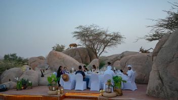 Unusual, Suhoor On The Arab Bedouin -style Beach To Break The Fast With A Lion In Abu Dhabi It's A Pity It Was Missed