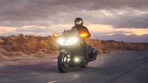 Rayakan Ulang Tahun ke-50 Honda Gold Wing Punya Warna Baru dan Simbol Khas