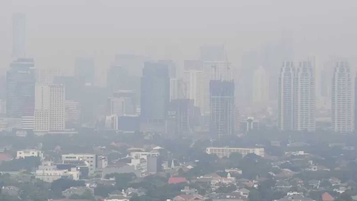 Jakarta's Air Quality Is Bad, The DKI Provincial Government Asks Sensitive Groups To Reduce Activities Outside The Home