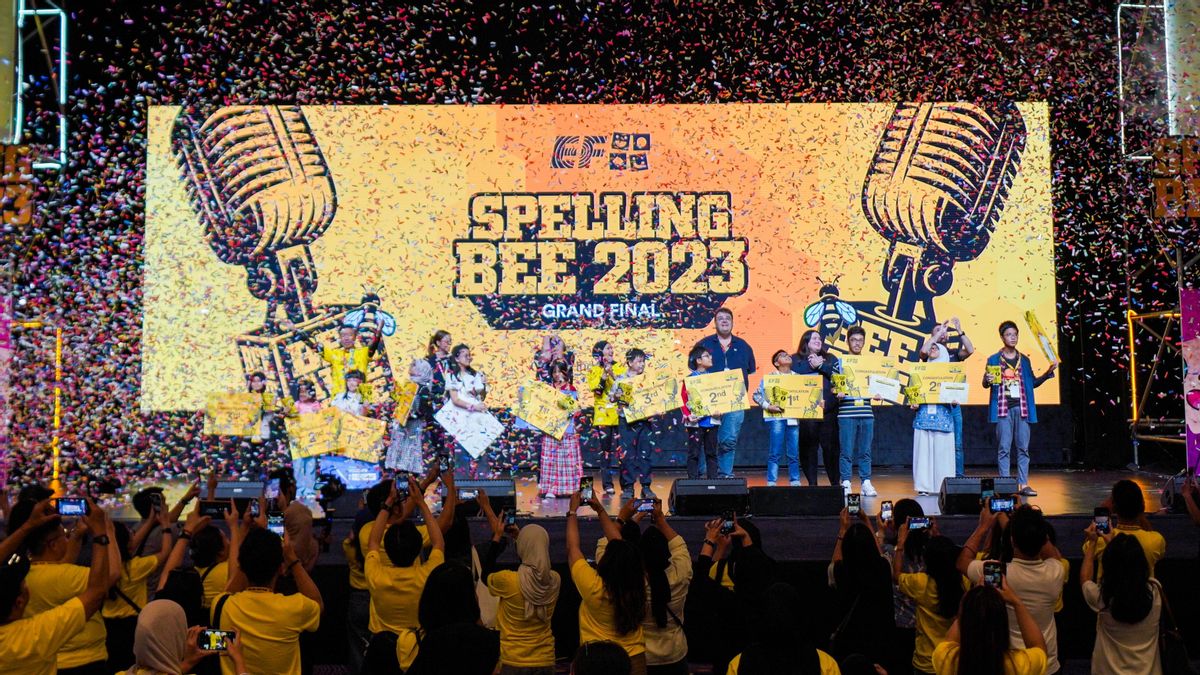 EF Spelling Bee 2023, A Forum For Referring To Children's Skills And Confidence In English Language Successfully Held