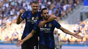 Inter Milan Vs Genoa 4-0: Debut Gemilang Calhanoglu dan Dzeko