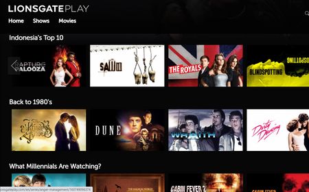 Lionsgate Play, Layanan Streaming Baru untuk Film-Film Hollywood