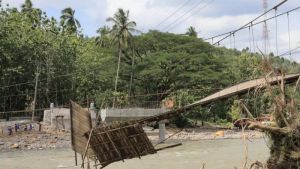 Banjir Bandang Sapu 3 Rumah di OKU Selatan Sumsel