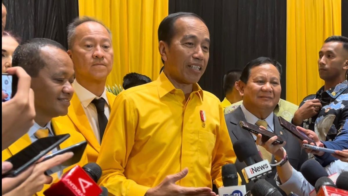 Invite Jokowi To Join Golkar, Bahlil: If In Other Places It's Not Comfortable, Here Sir We Support