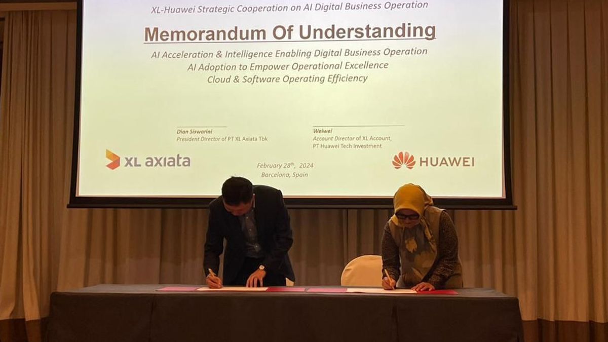 Huawei And XL Axiata Establish Partnerships Focusing On AI-Based Digital Business
