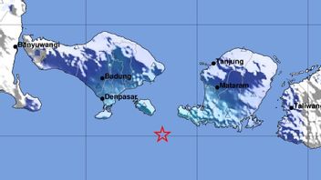バリ地震はロンボク島まで感じられ、これはBMKGの説明です