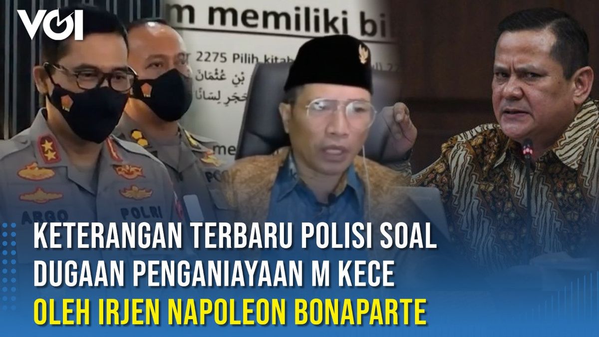 VIDEO: This Is The Chronology Of The Persecution Of Muhammad Kece Involving Inspector General Napoleon Bonaparte