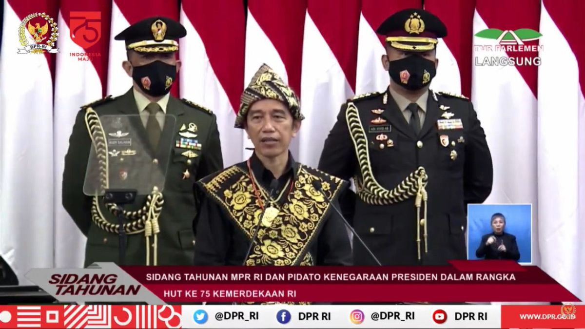 Jokowi呼吁今年纪念印尼独立，因为COVID-19必须彻底改变