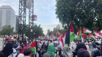 الاحتفال بمرور 100 يوم على الإبادة الجماعية في غزة أمام السفارة الأمريكية