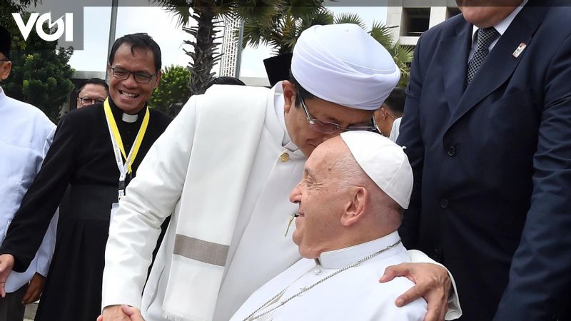 Pesan Dialog Dan Perjumpaan Dari Paus Fransiskus Dan Imam Besar Masjid ...