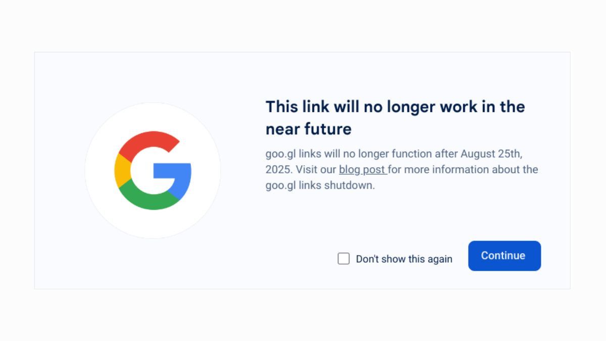 Google Batal Hentikan Dukungan URL goo.gl