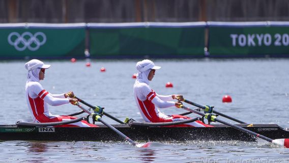 Hope Melani/Mutiara Appears All Out In Final C Rank Competition, Rowing Coach: Minimum Entering The Top 16