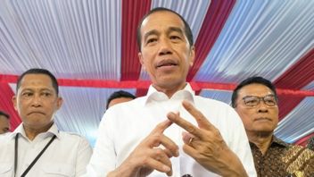 President Jokowi Hands Over Food Aid At Bulog Padang Warehouse