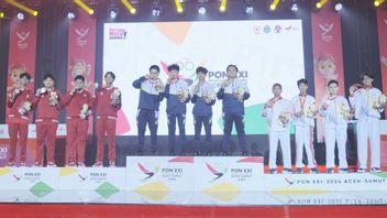 西爪哇在PON XXI Aceh-Sumut 2024举行的Cabor Esports Free Fire Gold Sabet