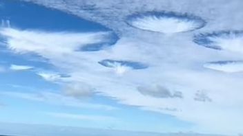 佛罗里达州Keys山顶的奇怪云形成被揭示为一种普通的自然现象