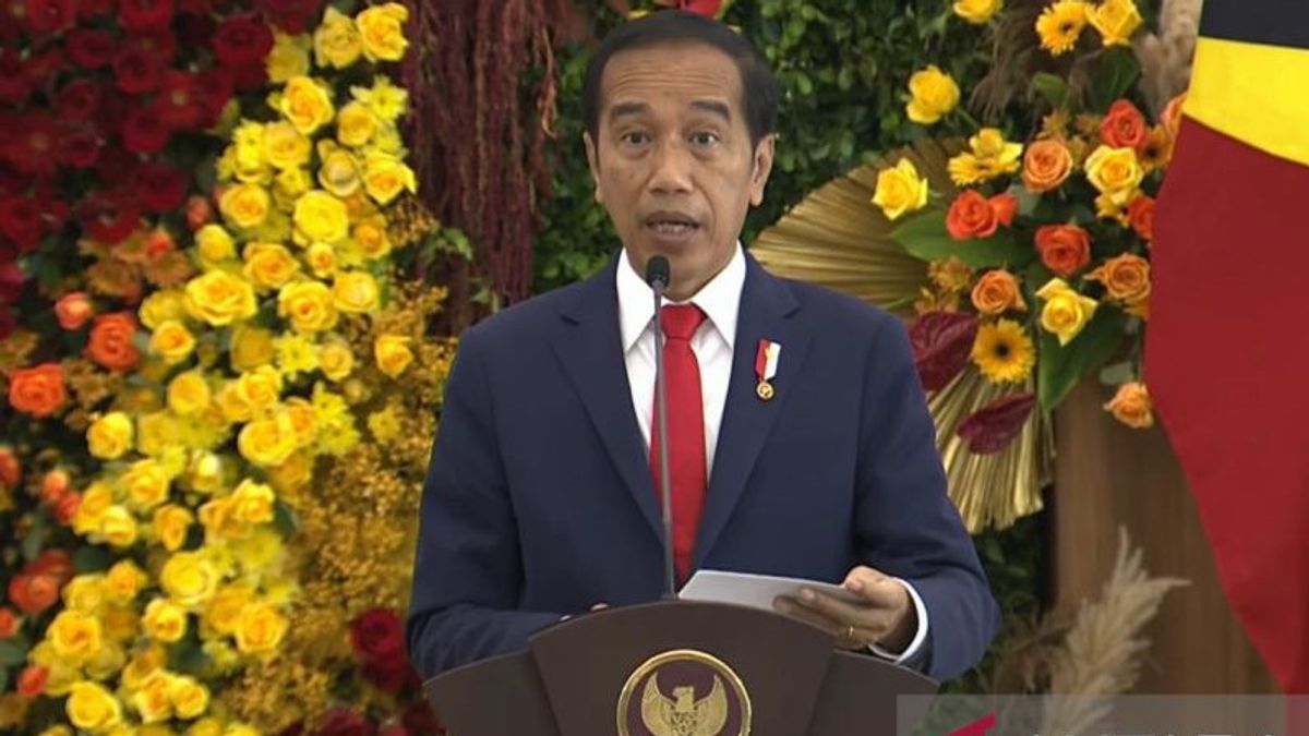 Dukung Konektivitas Jalur Laut, Presiden Jokowi Minta Jose Ramos-Horta Buka Rute Kapal Kupang-Dili-Darwin