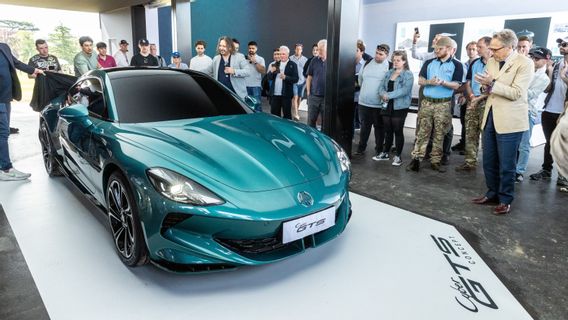 MG Pamer Cyber GTS, la dernière version du modèle Cyberster