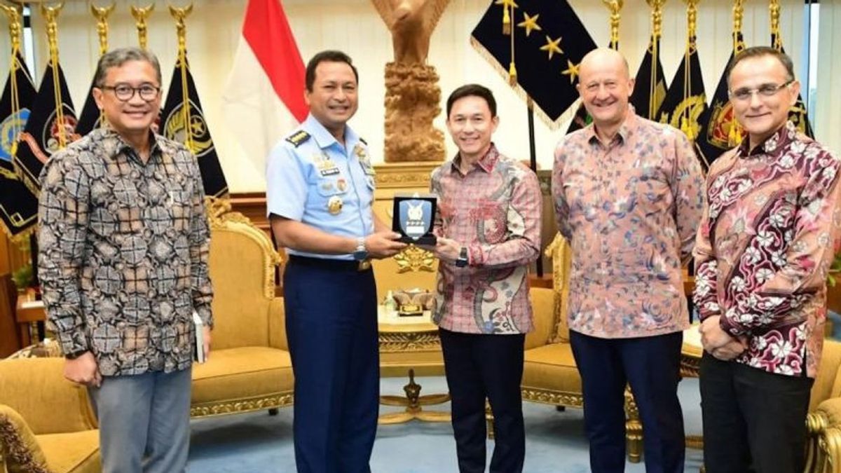 TNI AU Bahas Kerja Sama Bidang Alutsista dengan Airbus