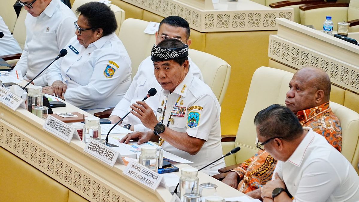 Gubernur Kaltara Paparkan Kondisi Perbatasan di RDP Komisi II DPR, Butuh Perhatian Pusat