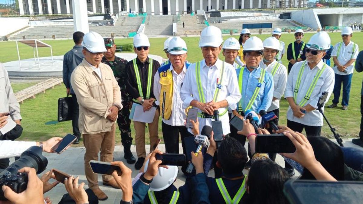 Just Waiting For Baku Water, President Jokowi Is Optimistic To Have An Office At IKN July 2024