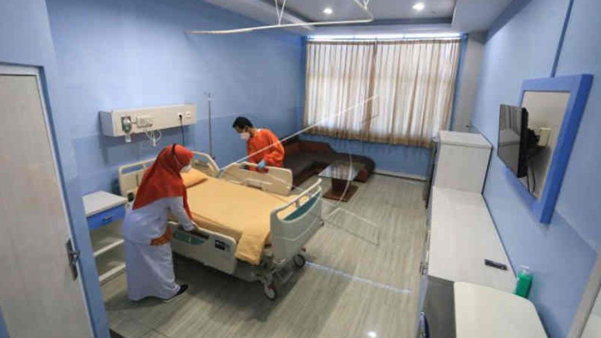 Jumlah Tempat Tidur Ditambah, Kini BOR RS COVID-19 di Jakarta 55 Persen
