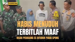 VOI Hari Ini: TNI-Polri Minta Maaf Usai Tuduh Pedagang Es Pakai Spons, Propam Usut Dugaan Penganiayaan