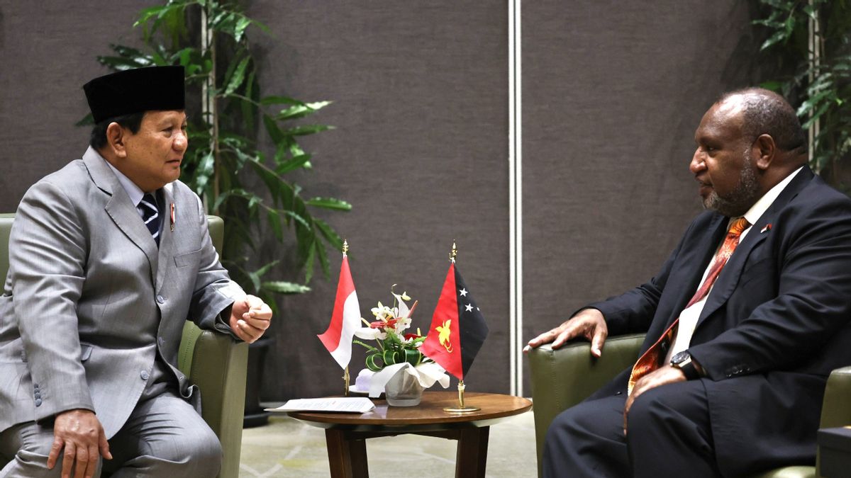 PM Marape Invites Prabowo To Attend The Commemoration Of Papua New Guinea's 50th Anniversary