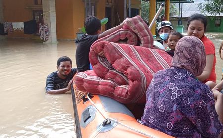 Sejumlah Desa di Kabupaten Bekasi Banjir akibat Tanggul Jebol, Ini Rinciannya