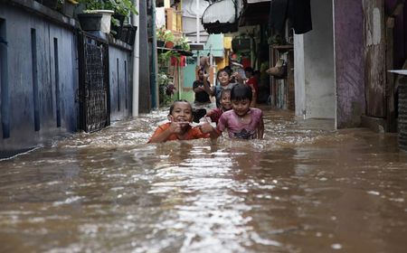 Realisasi Pengendalian Banjir Jakarta Terendah pada 2020