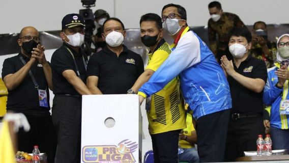 Proliga 2022 Resmi Dibuka, Menpora: Meski tanpa Penonton Tetap Meriah