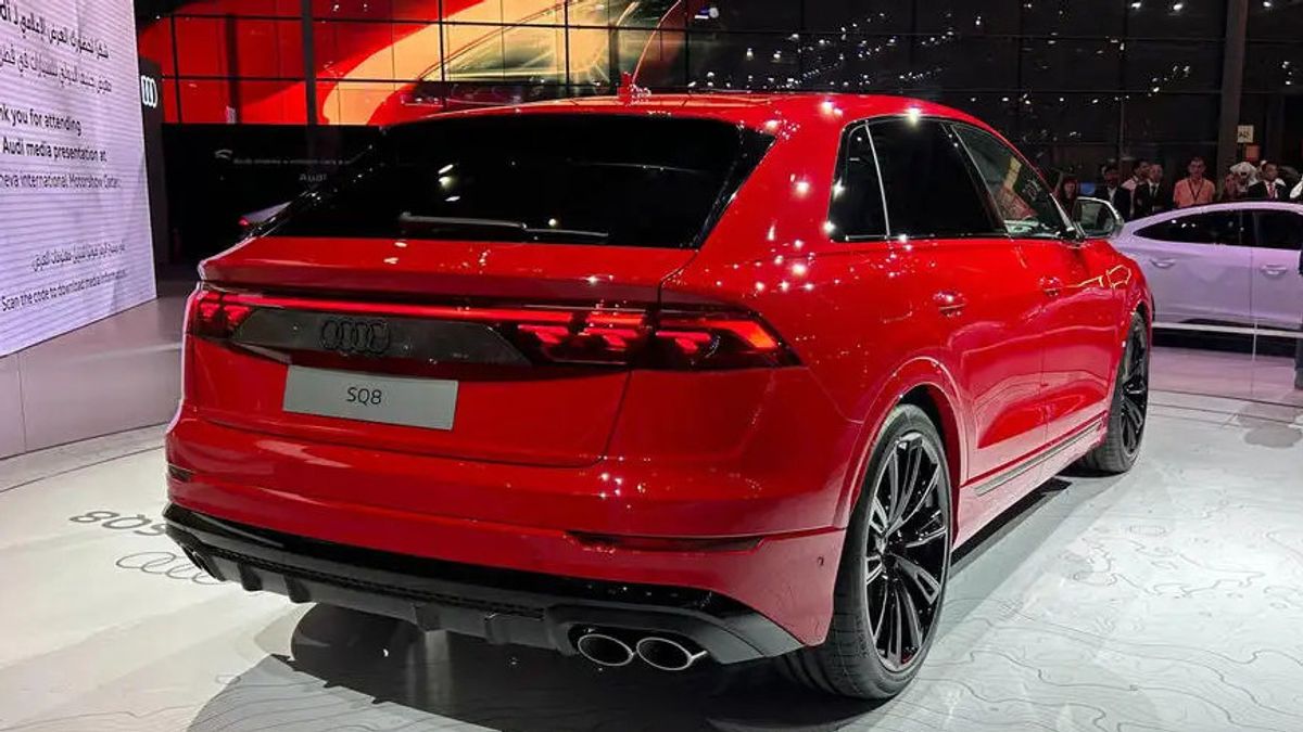 Audi Introduces The Latest SQ8 To The Public At The Geneva International Motor Show 2023