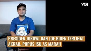 VIDEO VOI Today: President Jokowi And Joe Biden Look Familiar, Dispel US Issues Angry?