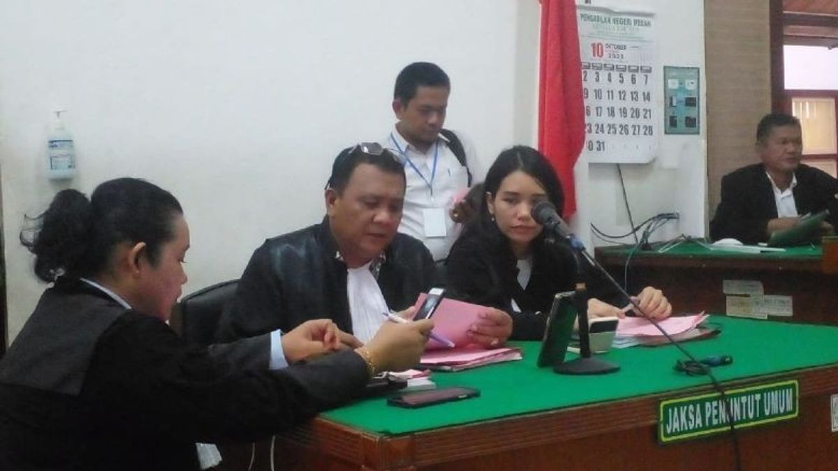 The Defendant In The Murder Of Bunga Lestari, A Polmed Student, Was Charged With Life In Prison
