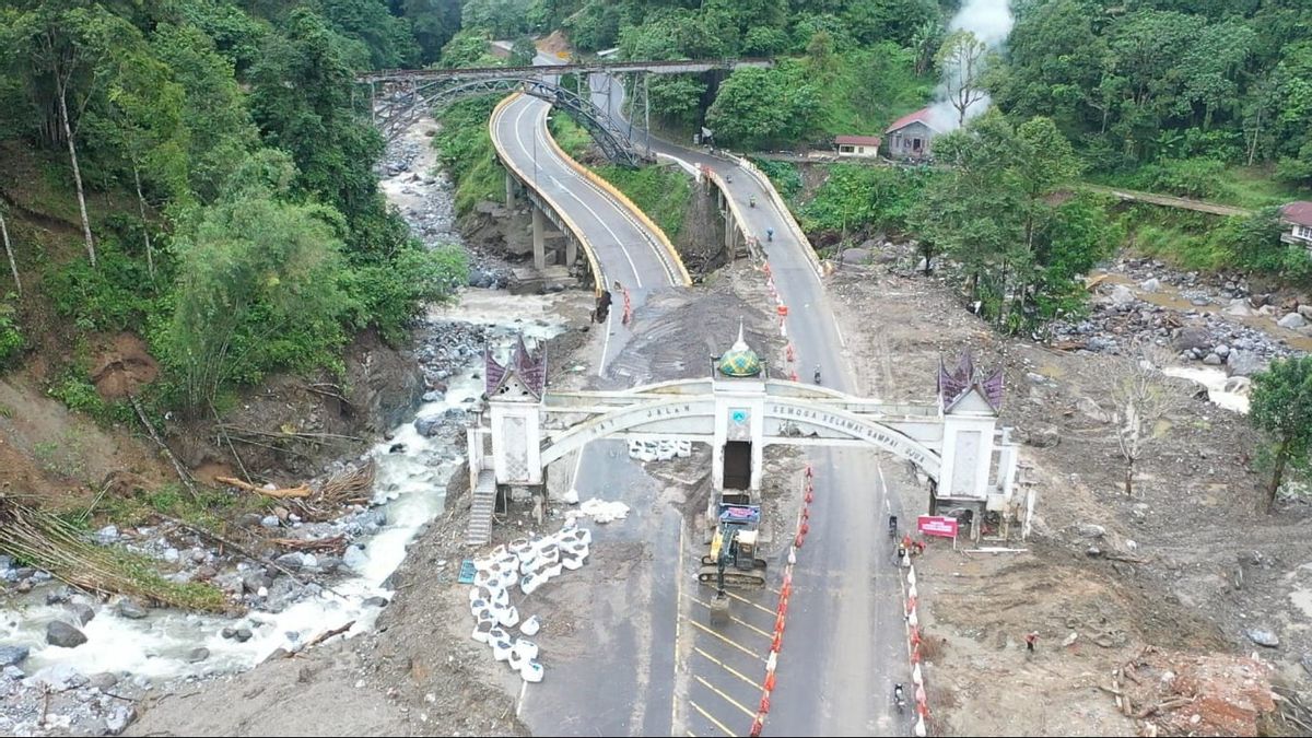Terdampak Kerusakan Pascabanjir Bandang, Jembatan Kembar Margayasa Beroperasi Terbatas