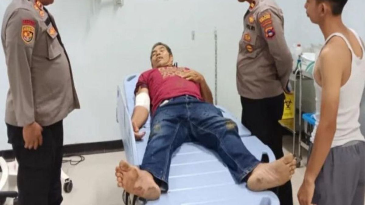 Le président du KPPS à Tabalong Kalsel est persécuté par blessure Sobek dans les mains, la police a sauvé l’agresseur