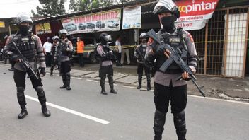 Terroristes Arrêtés à Makassar Brain Bomb Maker, Total 23 Personnes Diciduk Densus