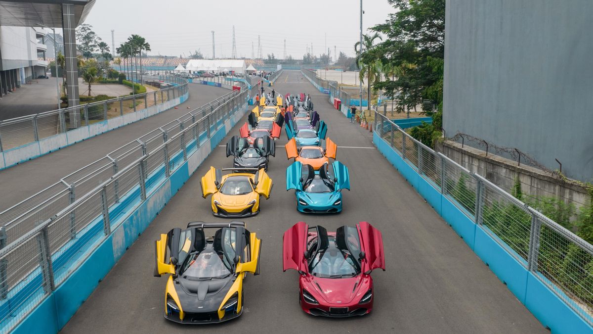 Rayakan Ulang Tahun ke-60, McLaren Gelar Track Day di Sirkuit Jakarta
