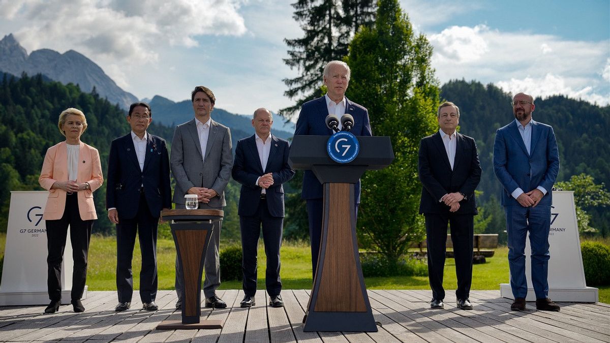 Moskow Gagal Pecah-Belah, Presiden Biden Desak Para Pemimpin G7 untuk Tetap Solid Hadapi Rusia