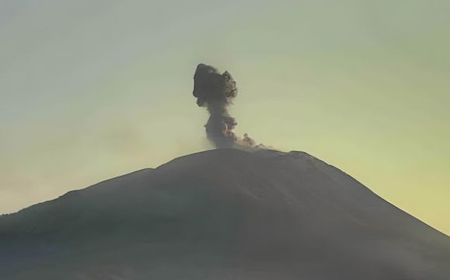 Gunung Ili Lewotolok NTT Meletuskan Abu Setinggi 500 Meter, Warga Diminta Gunakan Masker